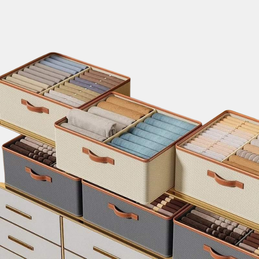 Organisateur De Rangement Pour Vêtements – Solution Intelligente Et Gain De Place Pour La Garde-Robe Electro Paris 3pcs