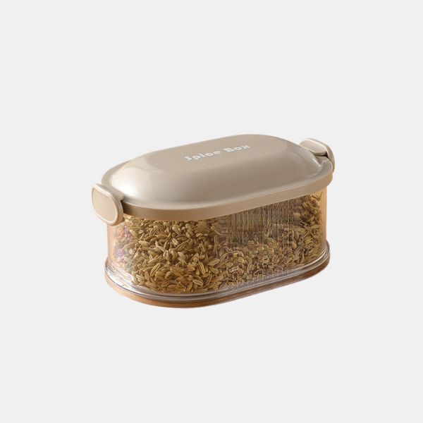 Organisateur d’Épices – Boîtes Pratiques et Élégantes Electro Paris Gris Ensemble de 3