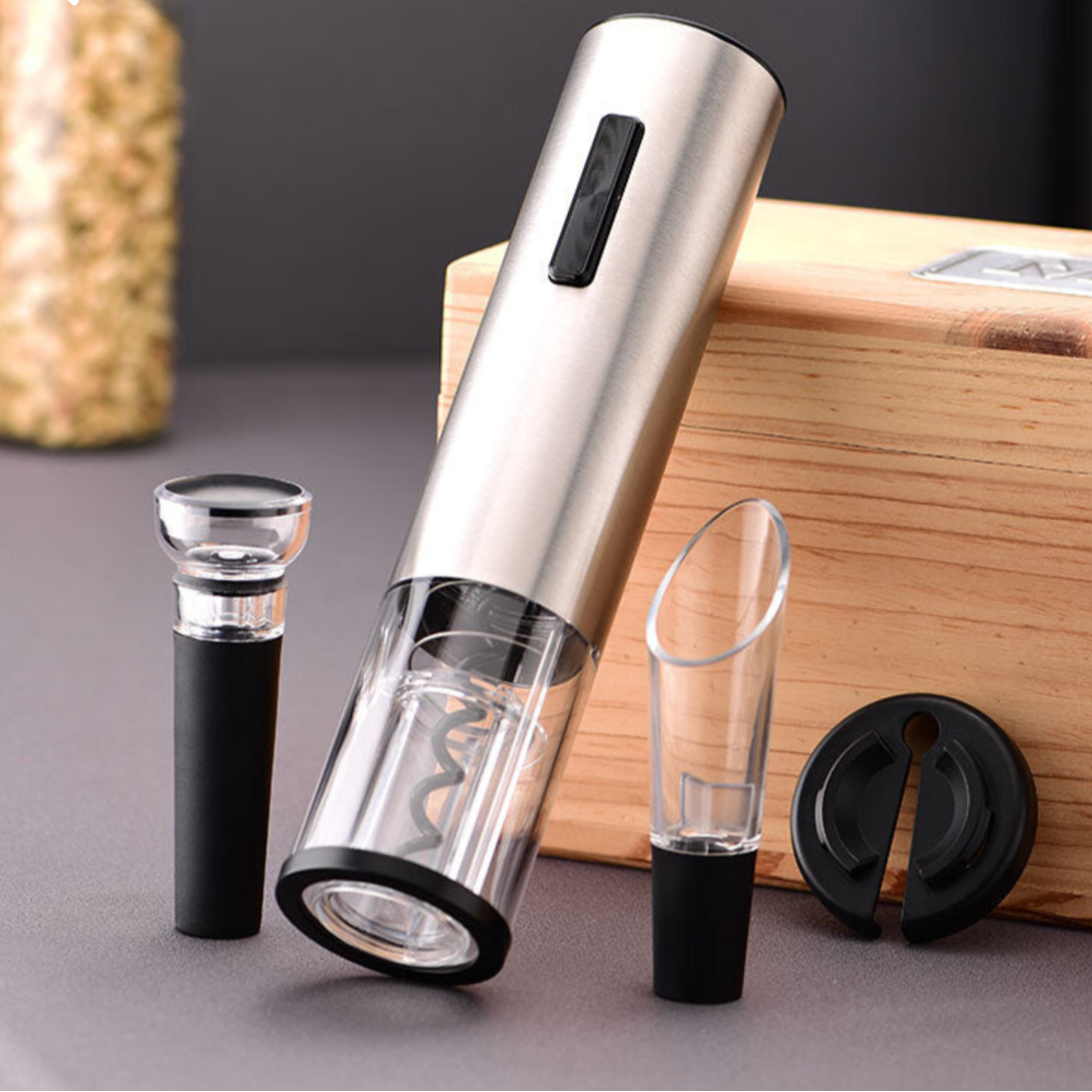 Ouvre Bouteille Électrique 4 en 1 – Accessoire Pratique pour Vin Accessoires pour le vin Electro Paris