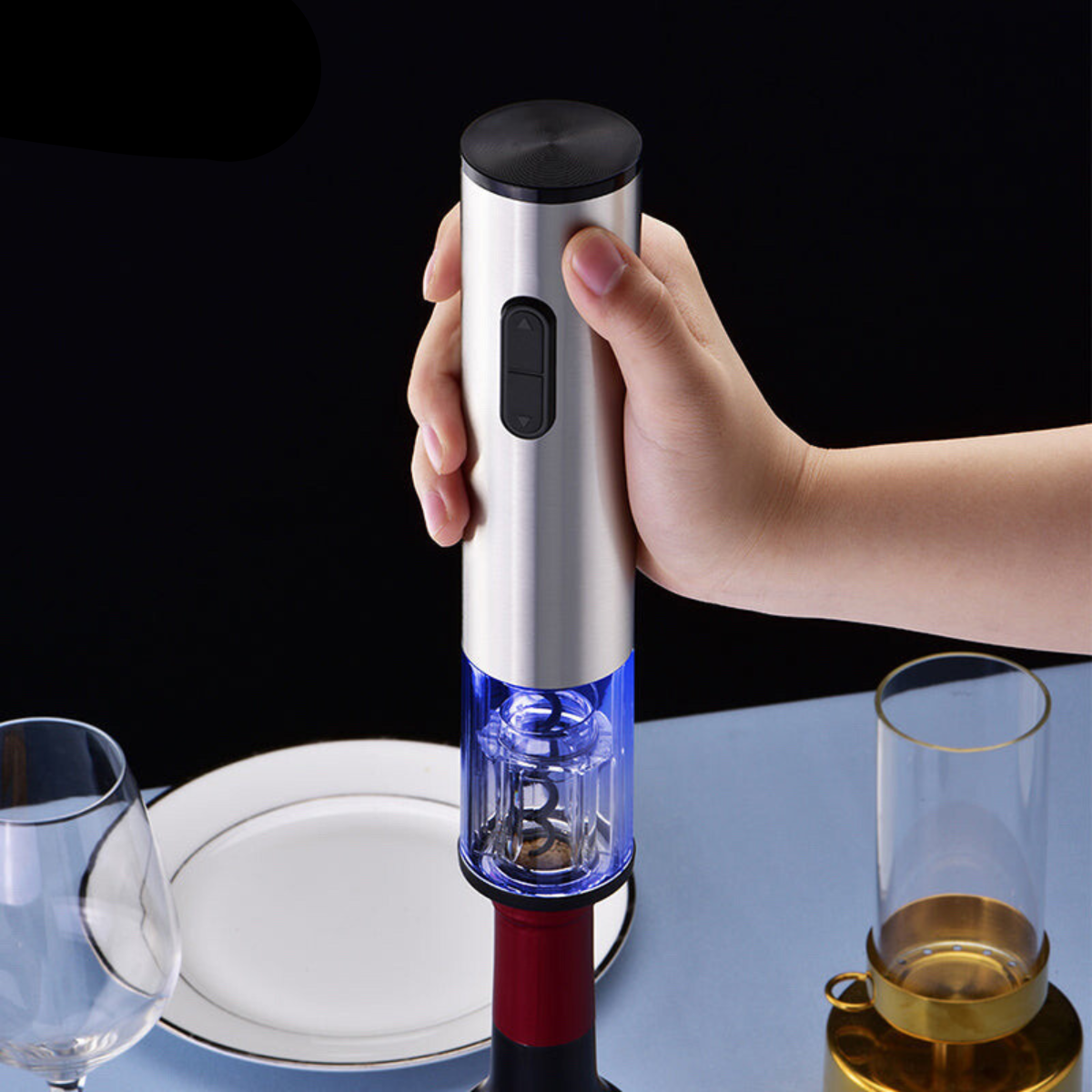 Ouvre Bouteille Électrique 4 en 1 – Accessoire Pratique pour Vin Accessoires pour le vin Electro Paris