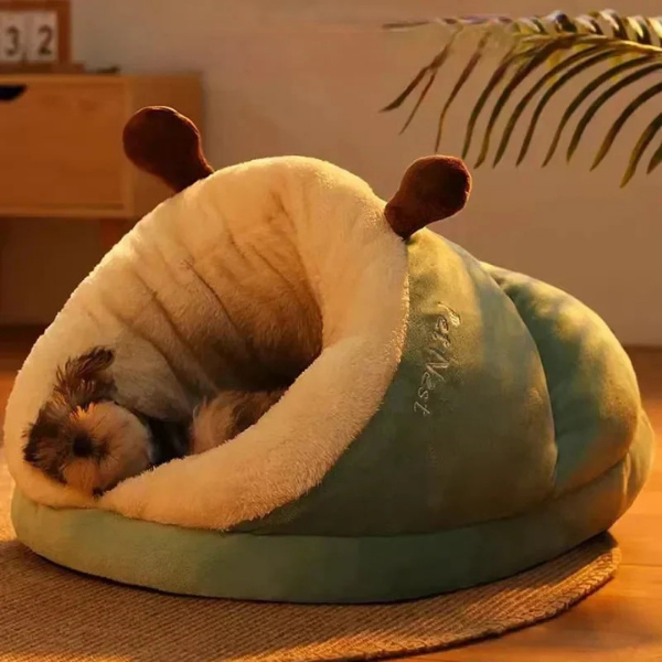 Panier Douillet Haut Confort pour Chien en Fleece Corail – Pliable et Ultra Chaud Legowiska dla psów Electro Paris