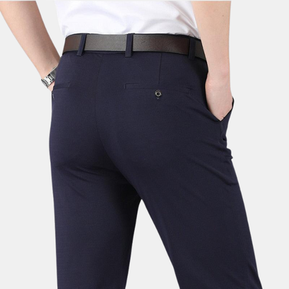 Pantalon Homme Stretch – Élégance et Confort Quotidien Pants Men Electro Paris Bleu 44