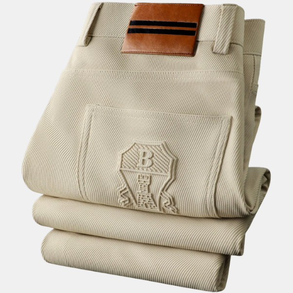 Pantalons Premium – Élégance et Confort Electro Paris Beige 44