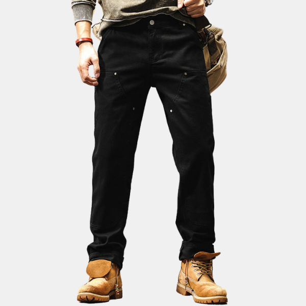 Pantalons de Travail Robustesse – Coupe Droite et Fonctionnels Electro Paris Noir 44