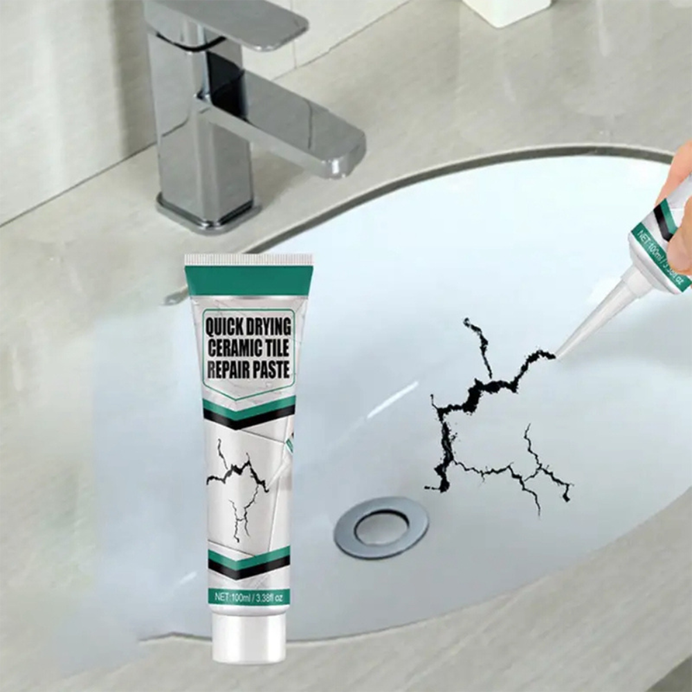 Pâte de Réparation pour Carrelage Étanche – Enduit pour Joints et Fissures Produits de réparation de carrelage et de jointure Electro Paris