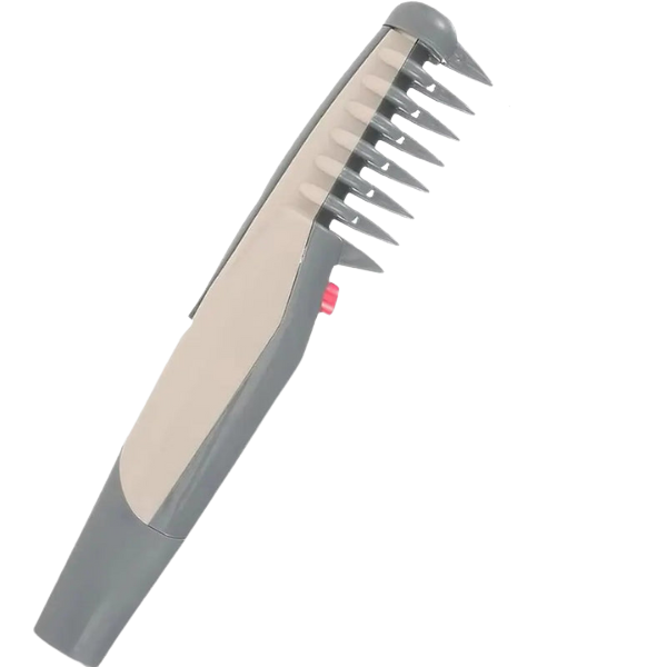 Peigne de Toilettage Électrique Professionnel pour Animaux avec Tondeuse Intégrée Electro Paris Gris