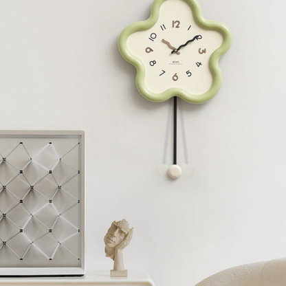 Pendule Fleur de Rêve – Murale et Sans Tic-Tac Oversized Wall Clocks Electro Paris