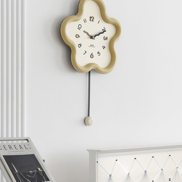 Pendule Fleur de Rêve – Murale et Sans Tic-Tac Oversized Wall Clocks Electro Paris