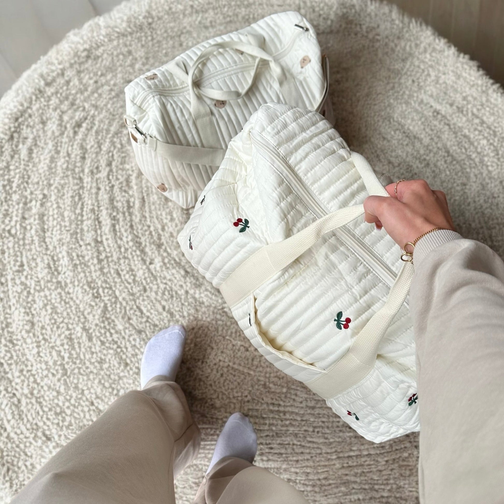 Sac Fourre-Tout Mom Essentials Duffle Avec Compartiments Pour Bébé Et Parents Doctor's bag Electro Paris