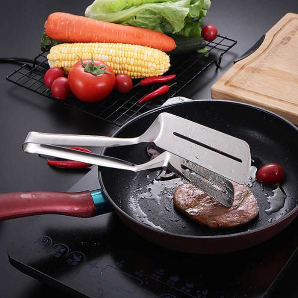 Pince de Grillade Double Action en Acier Inoxydable Kitchen Utensil Holders & Racks Electro Paris