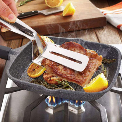 Pince de Grillade Double Action en Acier Inoxydable Kitchen Utensil Holders & Racks Electro Paris