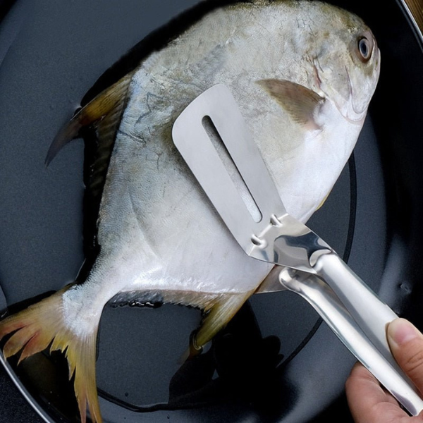 Pince de Grillade Double Action en Acier Inoxydable Kitchen Utensil Holders & Racks Electro Paris