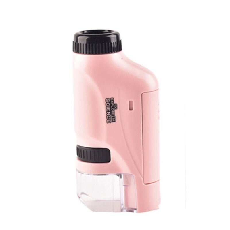 Mini Microscope de Poche pour Enfants – Jouet d’Apprentissage Pratique et Découverte telescope Electro Paris Rose