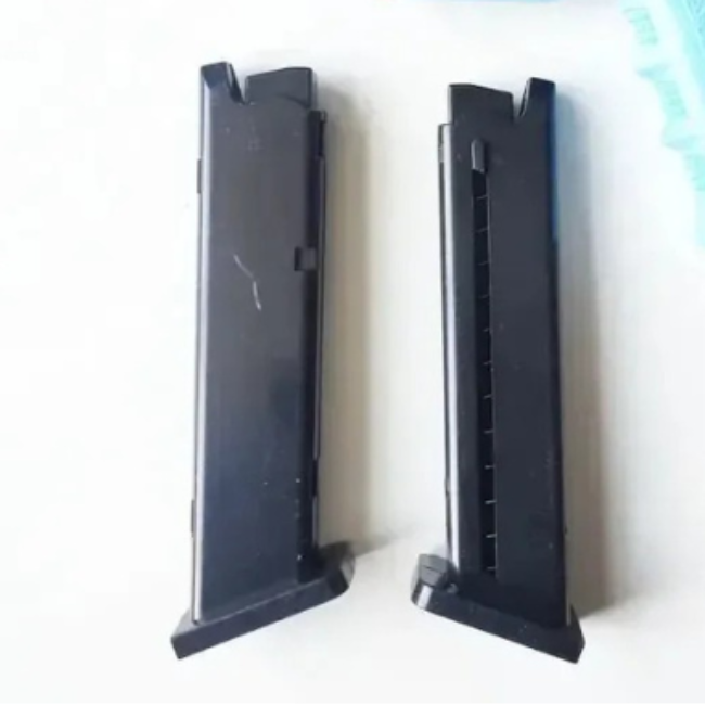 Pistolet Jouet à Éjection Automatique – Fusil de Jeu Fun Automatic Shell Ejection Pistol Electro Paris 2 Pcs chargeurs Pas de Pistolet