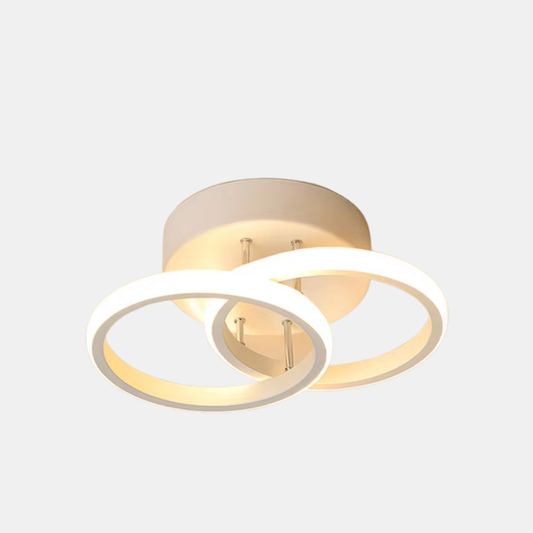 Plafonnier LED Design 22W avec Trois Températures de Couleur Éclairage Electro Paris Blanc Trilight