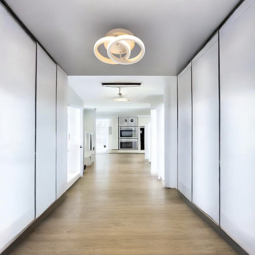 Plafonnier LED Design 22W avec Trois Températures de Couleur Éclairage Electro Paris