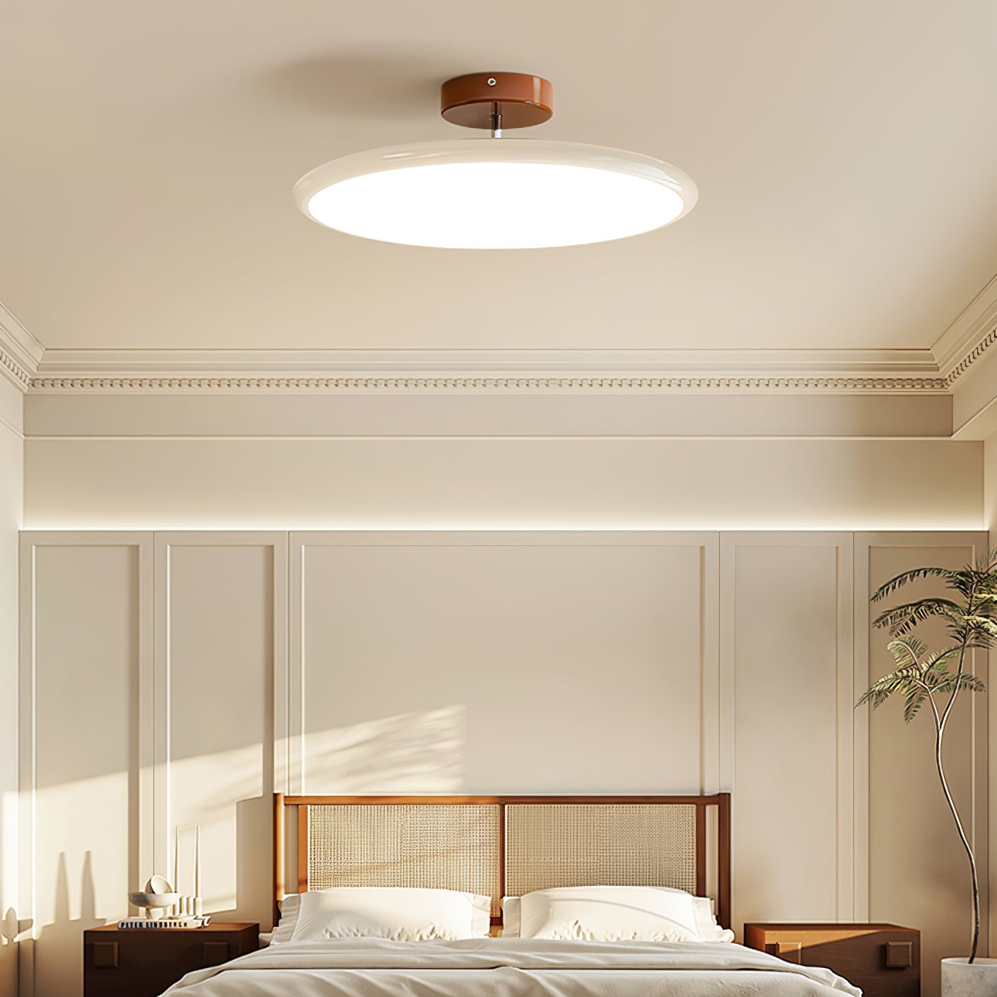 Plafonnier Circulaire Orientable pour un Éclairage d'Ambiance Moderne Luminaires de plafond Electro Paris