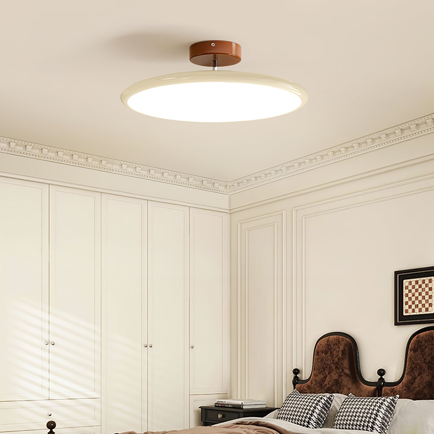 Plafonnier Circulaire Orientable pour un Éclairage d'Ambiance Moderne Luminaires de plafond Electro Paris