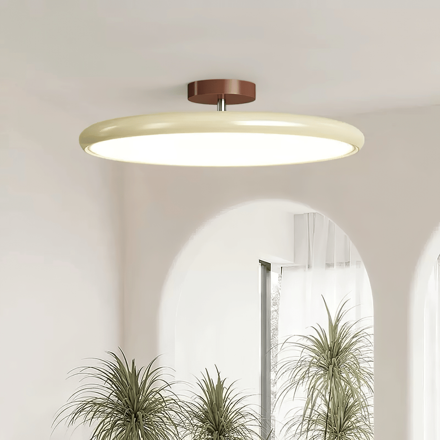Plafonnier Circulaire Orientable pour un Éclairage d'Ambiance Moderne Luminaires de plafond Electro Paris