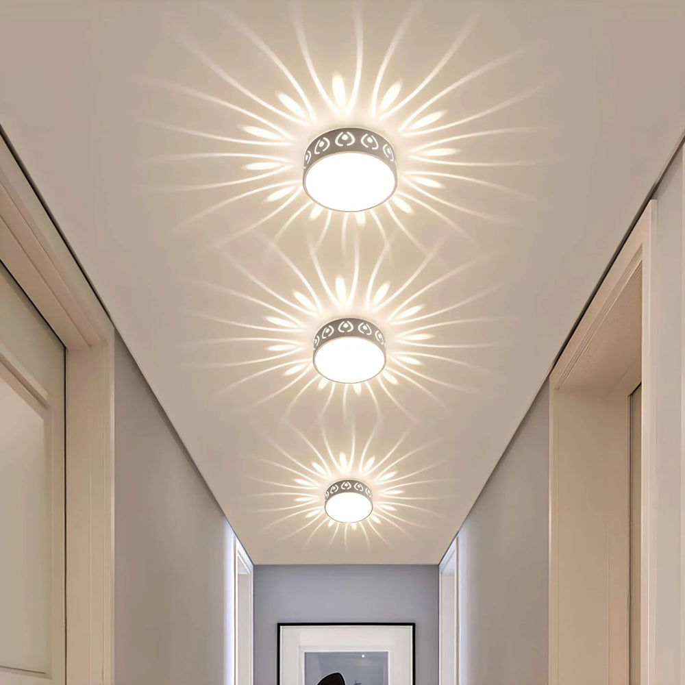 Plafonnier LED Minimaliste Contemporain – Éclairage pour Couloir et Entrée Éclairage Electro Paris