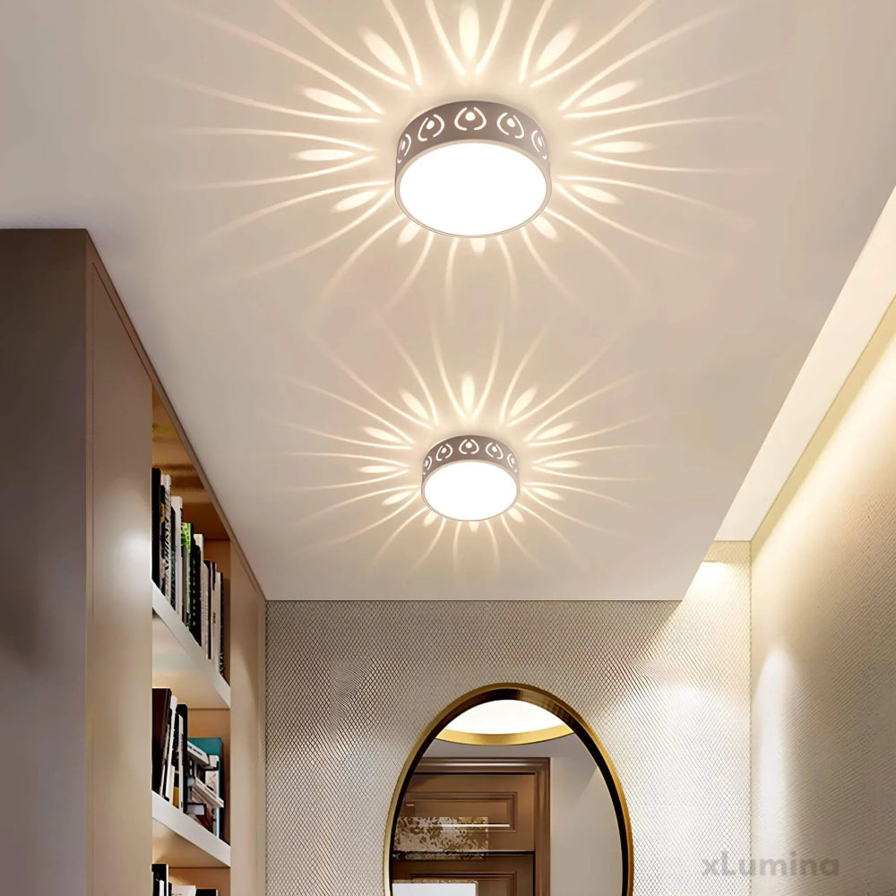 Plafonnier LED Minimaliste Contemporain – Éclairage pour Couloir et Entrée Éclairage Electro Paris
