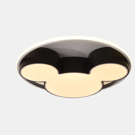 Plafonnier LED Design Mickey Mouse Dimmable avec Télécommande Éclairage Electro Paris 20 po.