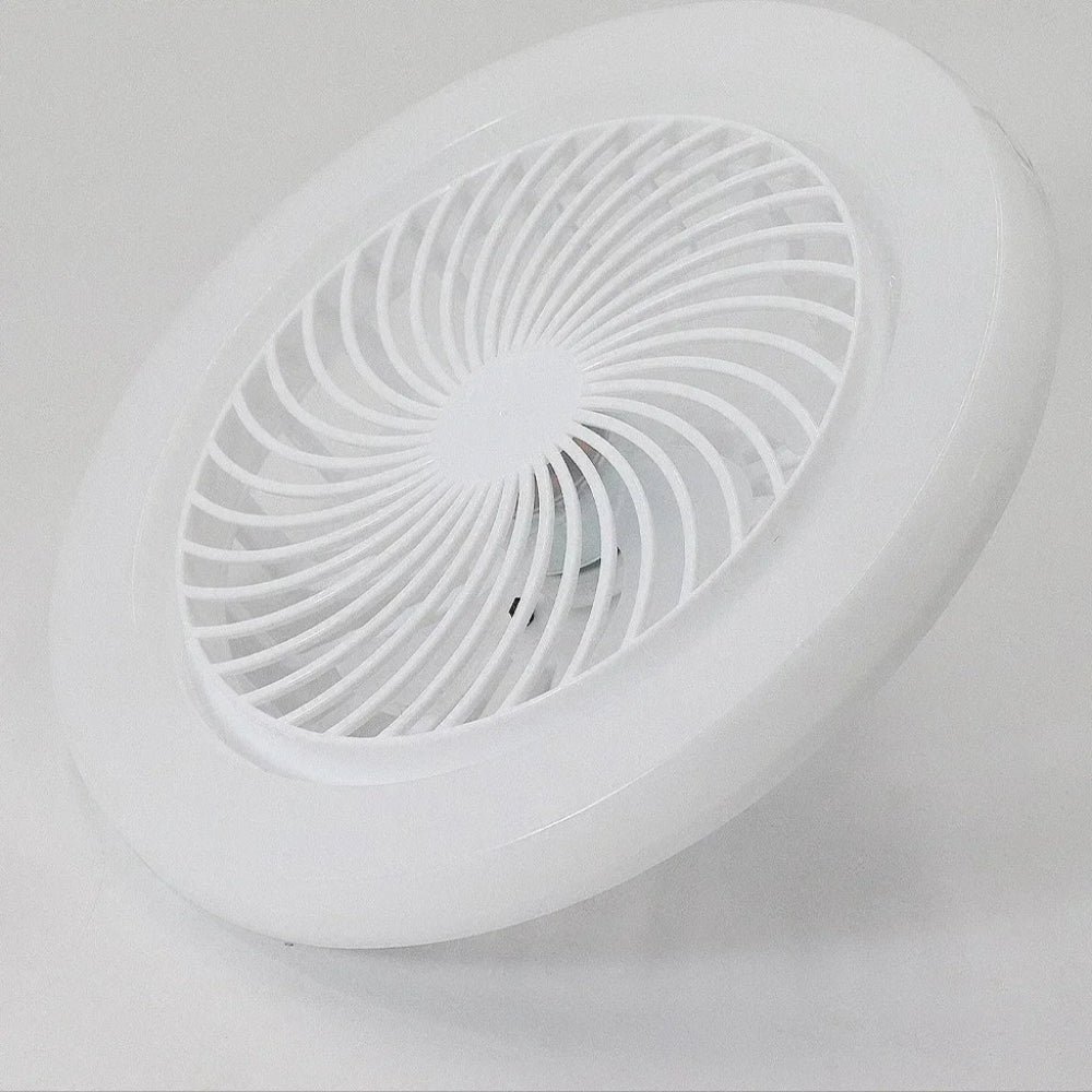 Plafonnier moderne avec LED à intensité variable et ventilateur Lampe pour ventilateur de plafond Electro Paris