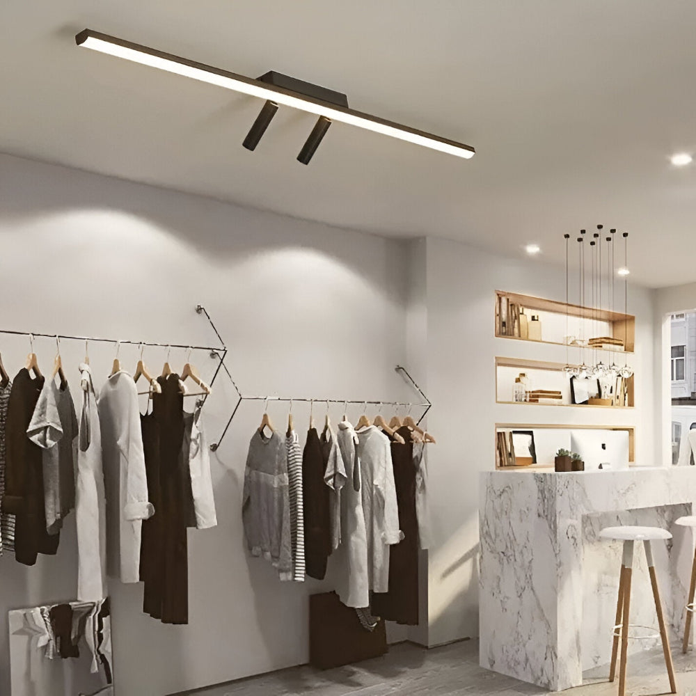 Suspension LED Sculpturale en Ruban pour Éclairage Artistique Moderne Éclairage Electro Paris