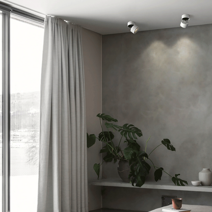 Plafonnier LED Design Rond – Éclairage LED Ajustable pour Salon et Cuisine Éclairage Electro Paris