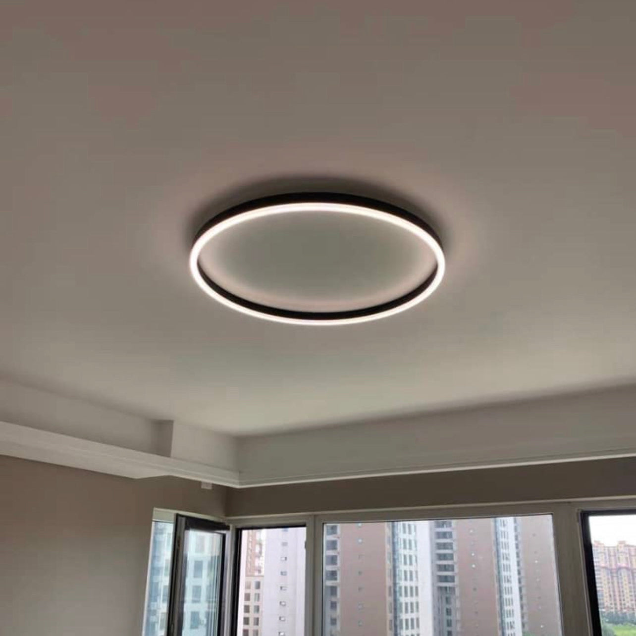 Plafonnier LED Design Rond pour Éclairage Salon Moderne et Économique Plafonnier Electro Paris