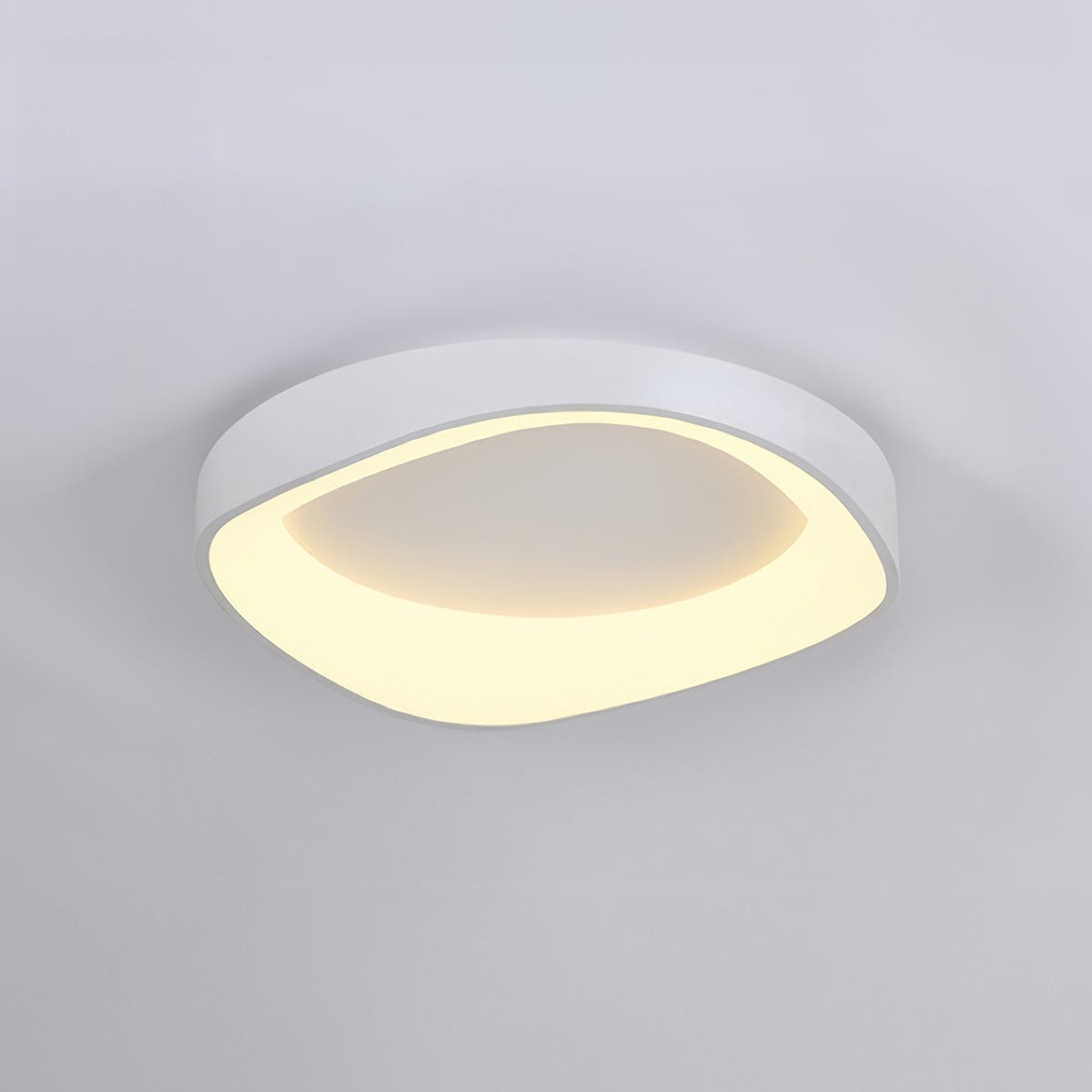 Plafonnier LED Scandinave en Bois pour un Éclairage Intérieur Naturel et Chaleureux Éclairage Electro Paris Blanc Dia 40cm - 23W Lumière blanche