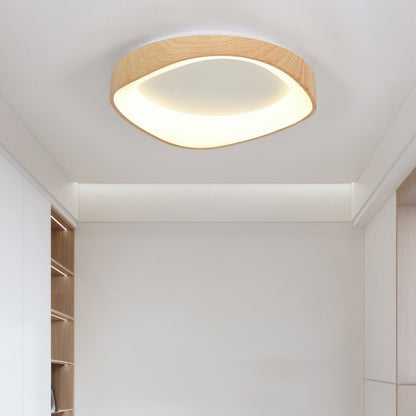 Plafonnier LED Scandinave en Bois pour un Éclairage Intérieur Naturel et Chaleureux Éclairage Electro Paris