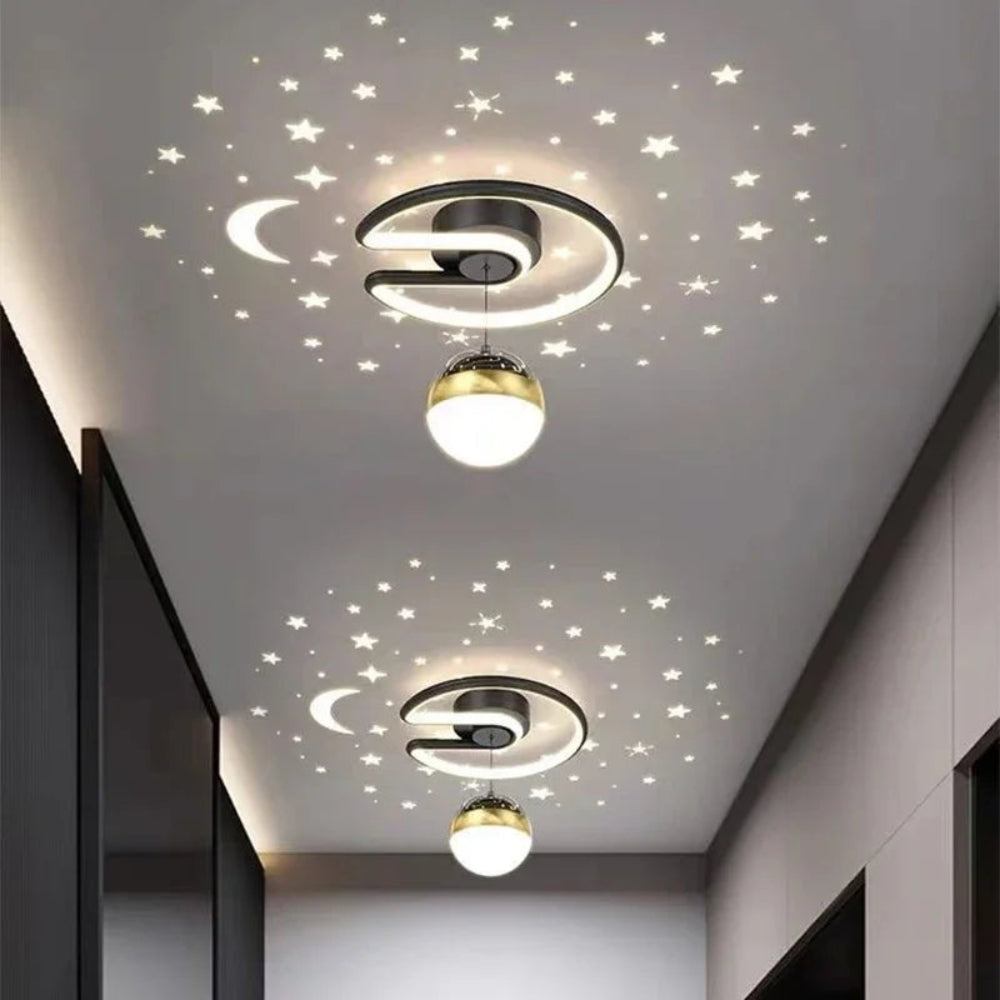 Plafonnier LED Dimmable Étoilé – Lampe Plafond Moderne pour Chambre et Salon Luminaires de plafond Electro Paris