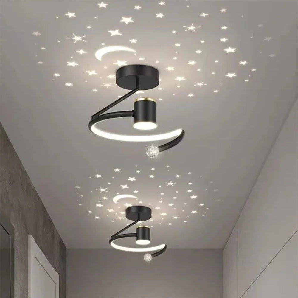 Plafonnier LED Dimmable Étoilé – Lampe Plafond Moderne pour Chambre et Salon Luminaires de plafond Electro Paris