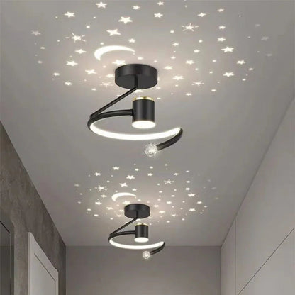 Plafonnier LED Dimmable Étoilé – Lampe Plafond Moderne pour Chambre et Salon Luminaires de plafond Electro Paris