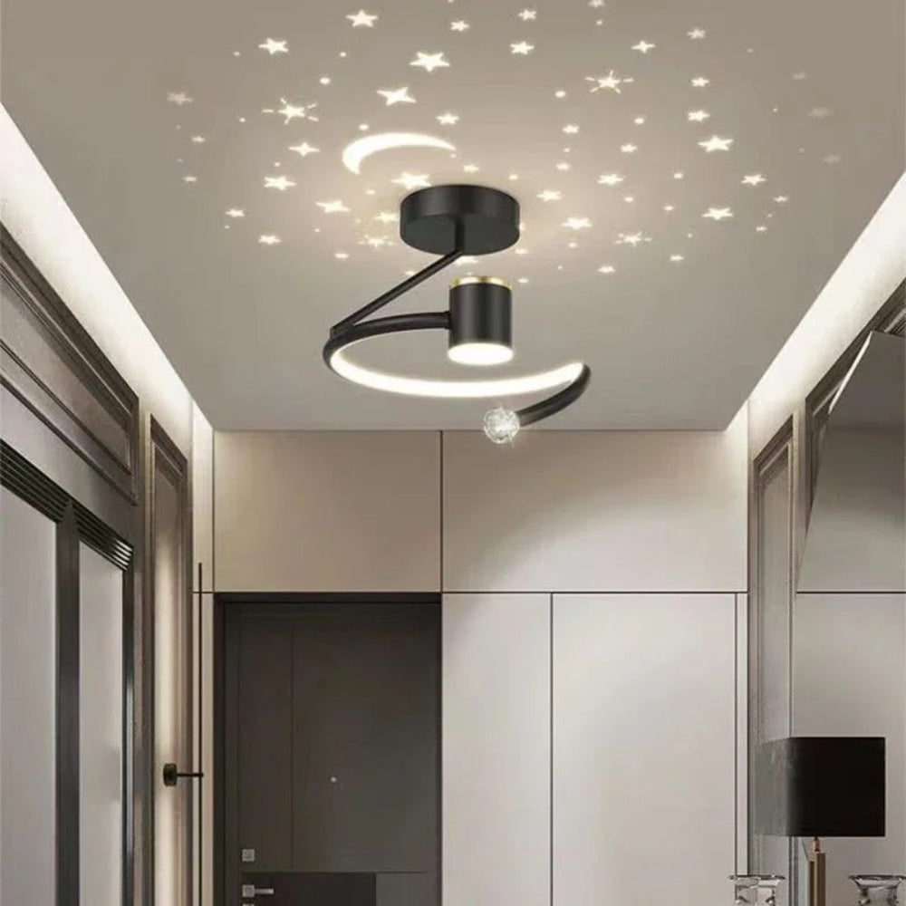 Plafonnier LED Dimmable Étoilé – Lampe Plafond Moderne pour Chambre et Salon Luminaires de plafond Electro Paris
