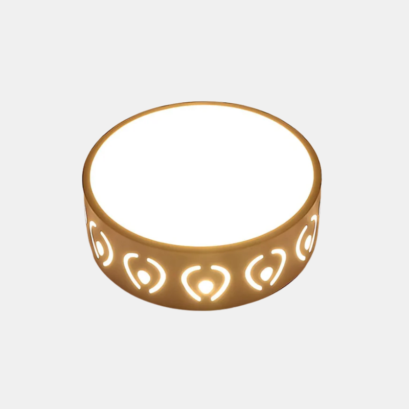 Plafonnier LED Minimaliste Contemporain – Éclairage pour Couloir et Entrée Éclairage Electro Paris Blanc Chaud