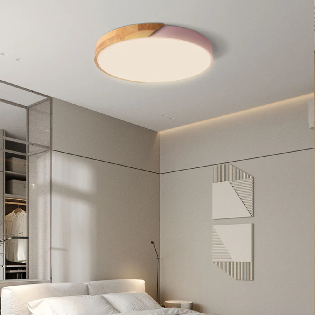 Plafonnier LED Minimaliste au Style Nordique Ceiling Lamp Electro Paris