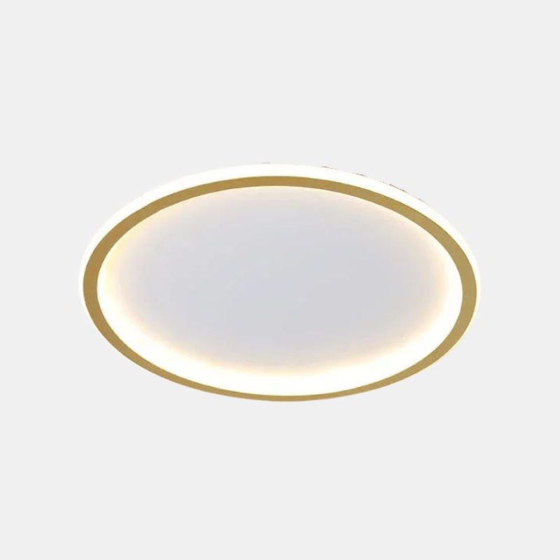 Plafonnier LED Moderne à Intensité Variable au Design Nordique Ceiling Lamp Electro Paris Or 20cm Blanc naturel (pas RC)