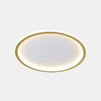 Plafonnier LED Moderne à Intensité Variable au Design Nordique Ceiling Lamp Electro Paris Or 20cm Blanc naturel (pas RC)
