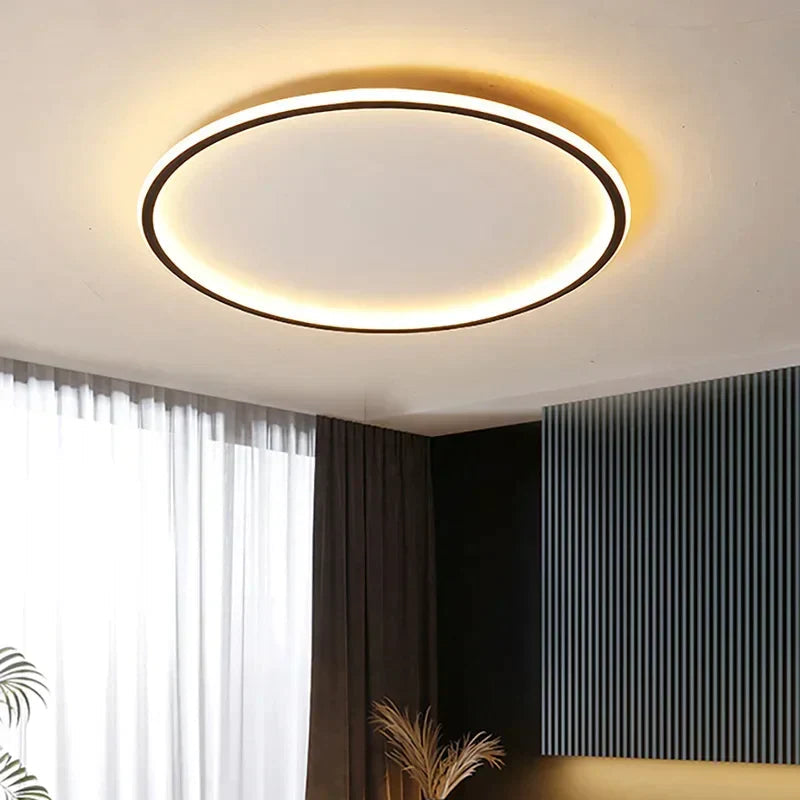 Plafonnier LED Moderne à Intensité Variable au Design Nordique Ceiling Lamp Electro Paris