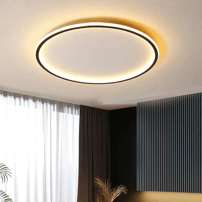 Plafonnier LED Moderne à Intensité Variable au Design Nordique Ceiling Lamp Electro Paris