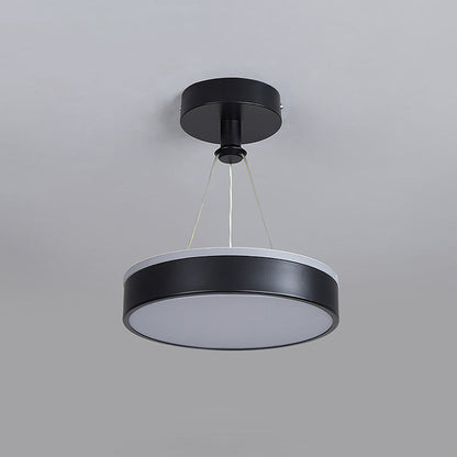 Suspension Moderne en Métal pour Îlot de Cuisine – Plafonnier Cylindrique LED Minimaliste Luminaires de plafond Electro Paris