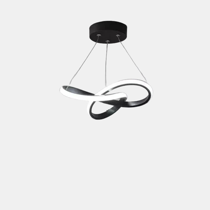 Plafonnier LED Moderne pour Intérieurs Élégants Plafonnier Electro Paris Noir 24cm Blanc Chaud