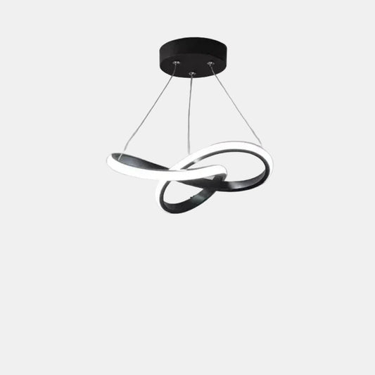 Plafonnier LED Moderne pour Intérieurs Élégants Plafonnier Electro Paris Noir 24cm Blanc Chaud