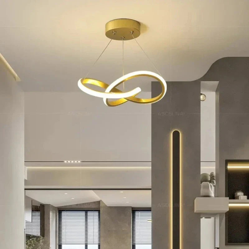 Plafonnier LED Moderne pour Intérieurs Élégants Plafonnier Electro Paris Or 30cm Blanc Chaud