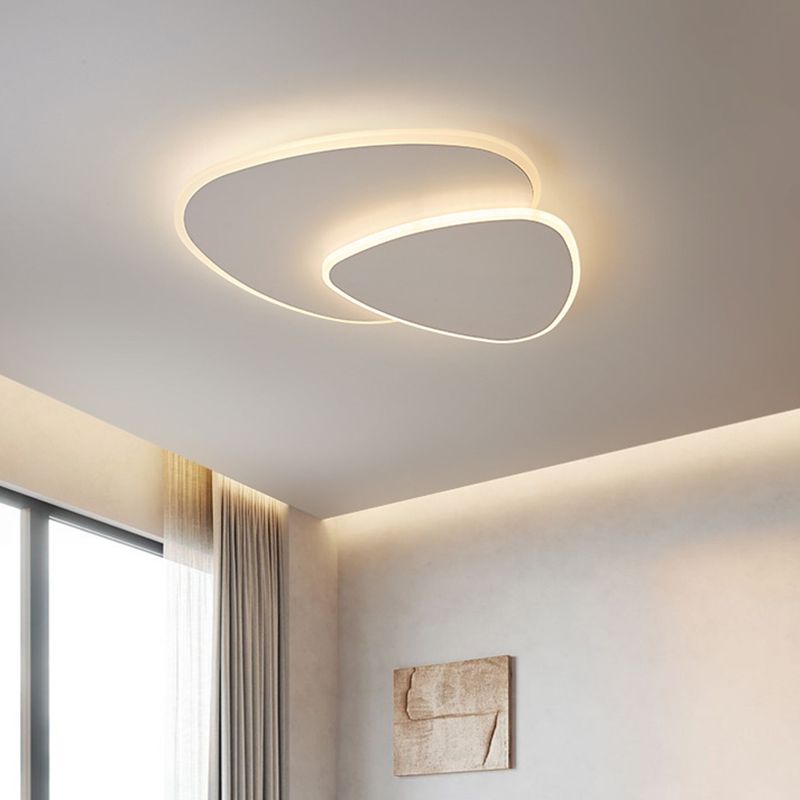 Plafonnier LED Moderne pour Éclairage Élégant Plafonnier Electro Paris 50CM Blanc chaud