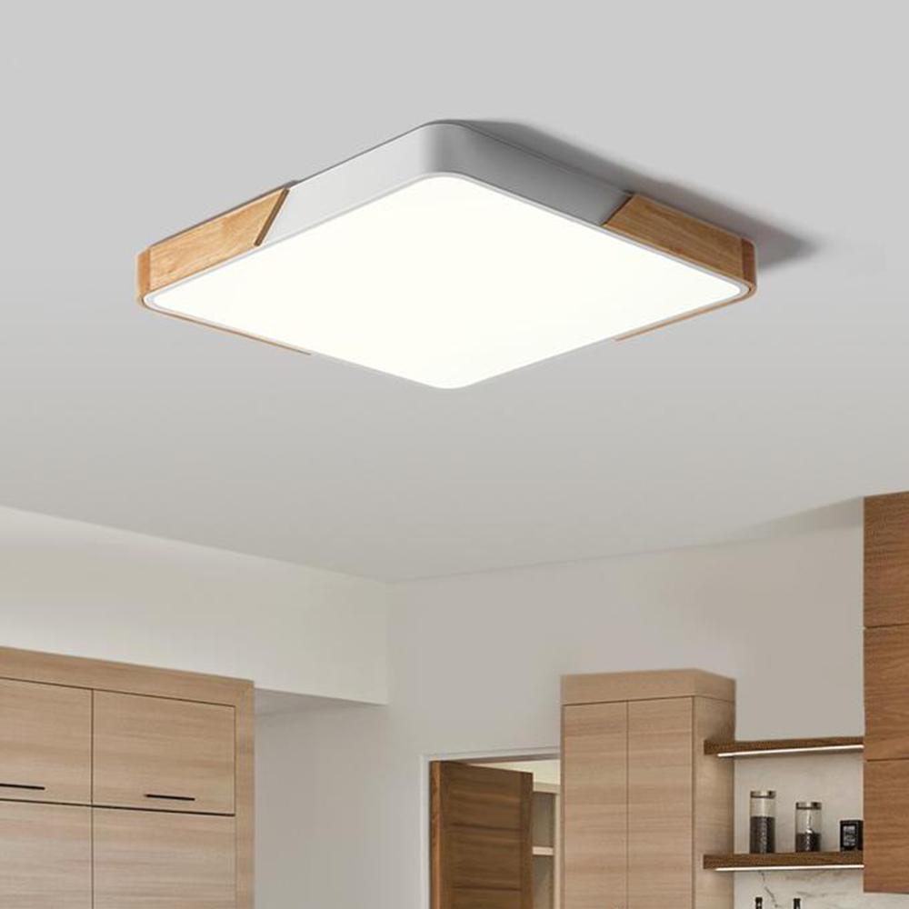 Plafonnier – Luminaire LED Rectangulaire Moderne À Intensité Réglable Pour Intérieur Contemporain Éclairage Electro Paris