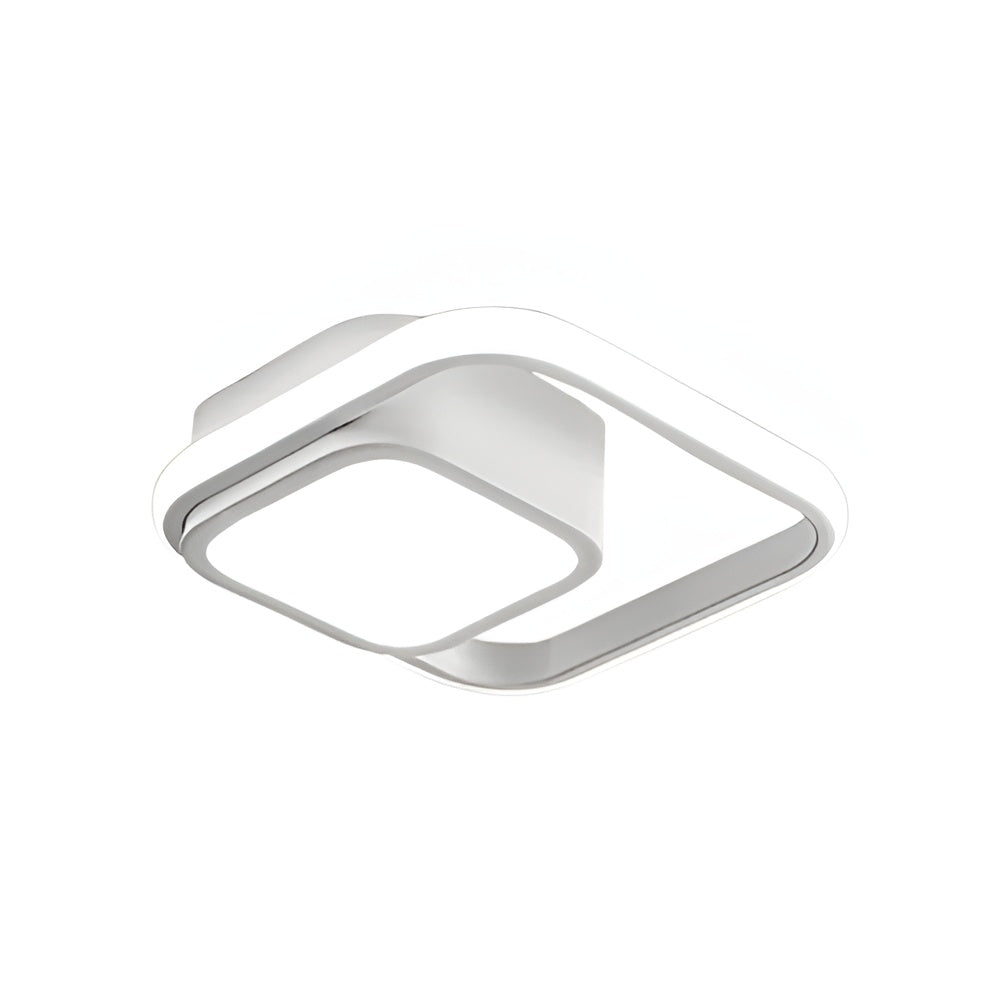 Plafonnier LED moderne avec éclairage efficace Ceiling Lamp Electro Paris B Blanc 23cm