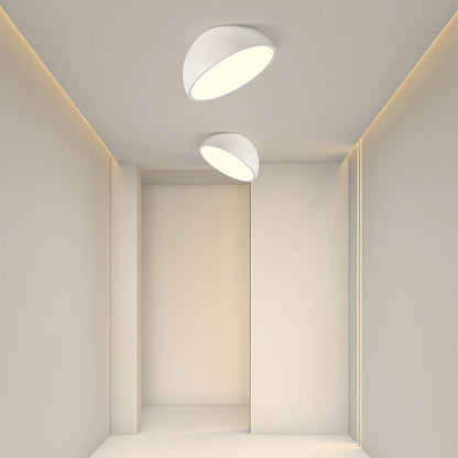 Plafonnier LED rond moderne Ceiling Lamp Electro Paris Blanc D20*H20cm Lumière chaude